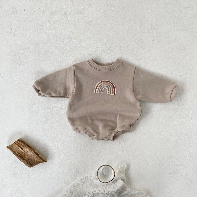 Little Rainbow Cotton Romper