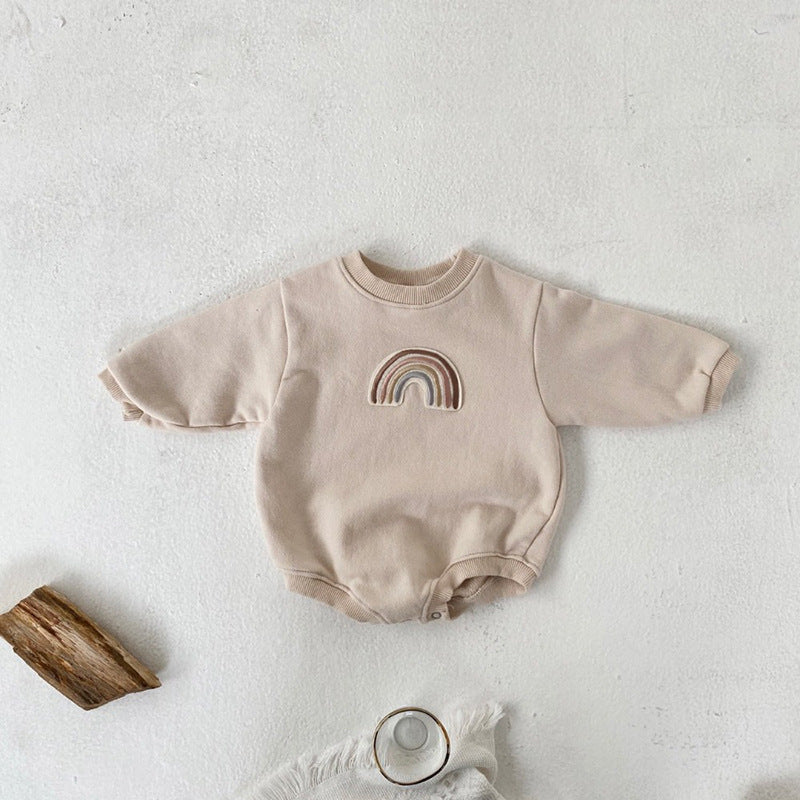Little Rainbow Cotton Romper