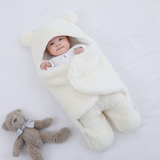 Cozy Quilted Baby Sleeping Bag Wrapper
