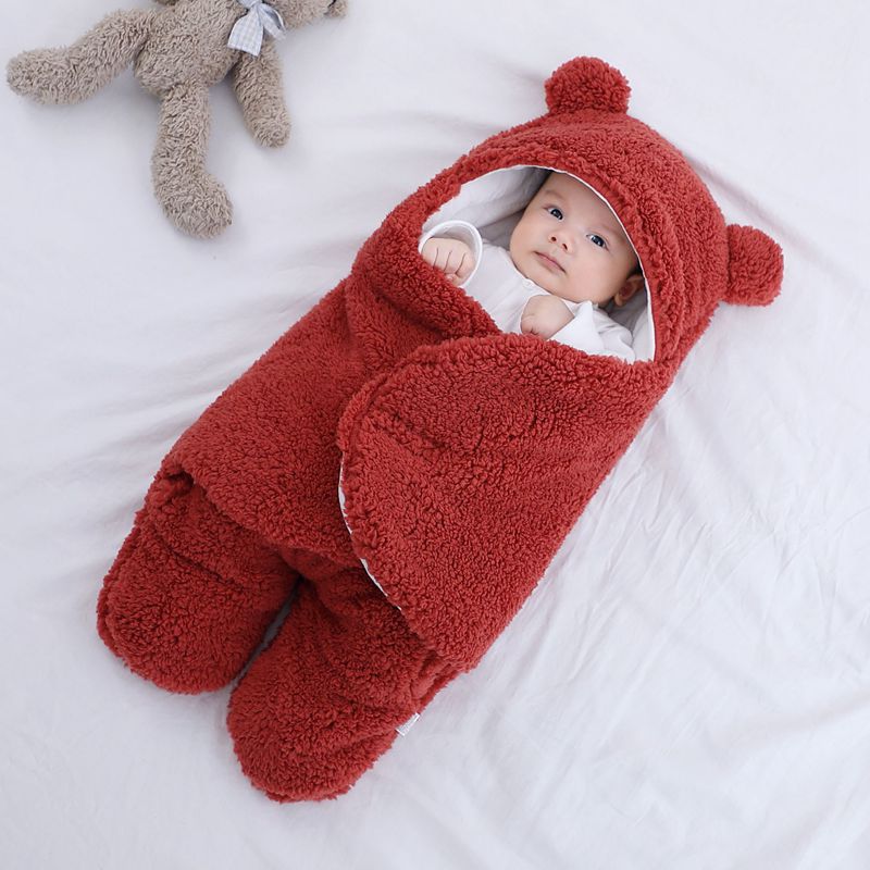 Cozy Quilted Baby Sleeping Bag Wrapper