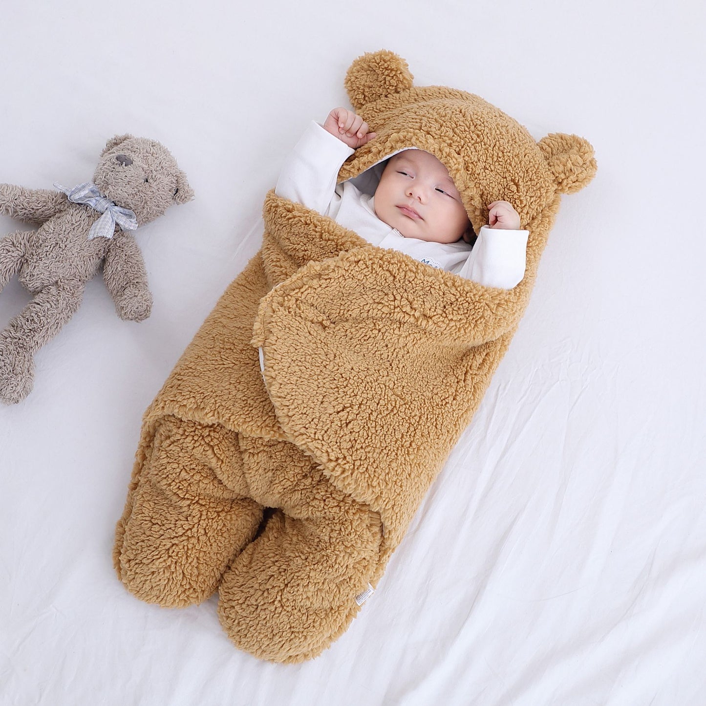 Cozy Quilted Baby Sleeping Bag Wrapper