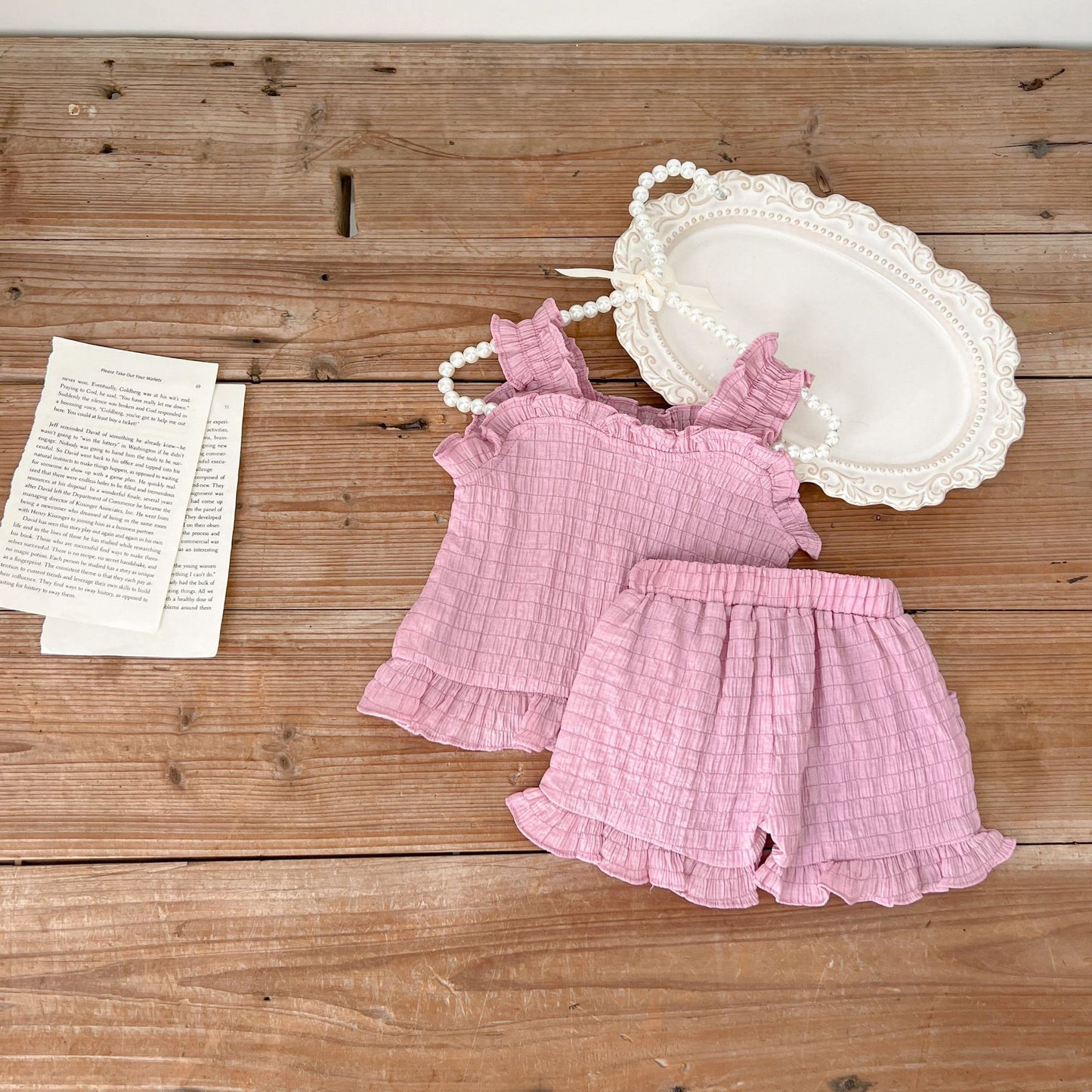 Lace Camisole & Shorts Set