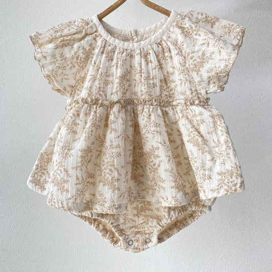 Soft Cotton Baby Bodysuit