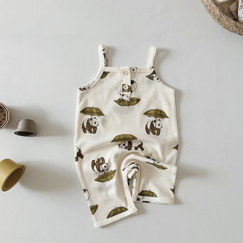 Waffle Baby Summer Jumpsuit