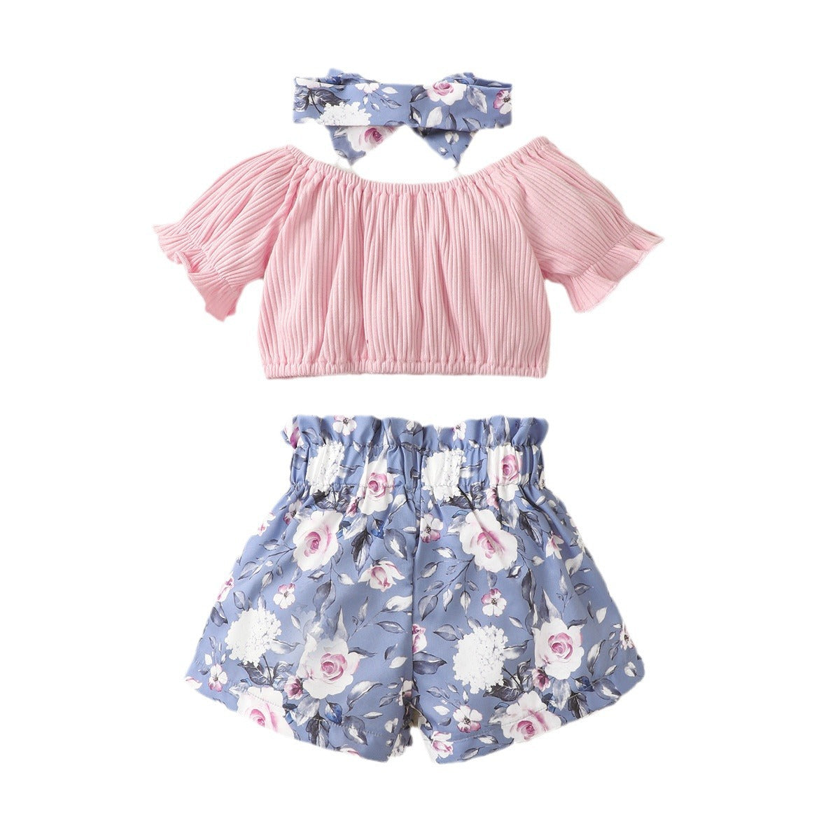 Cute Baby Girl Summer Outfit Set