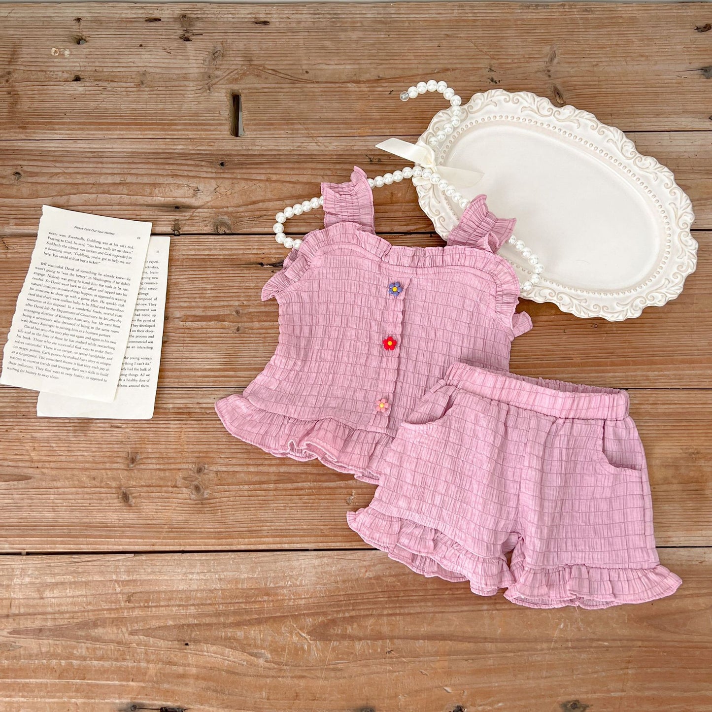 Lace Camisole & Shorts Set