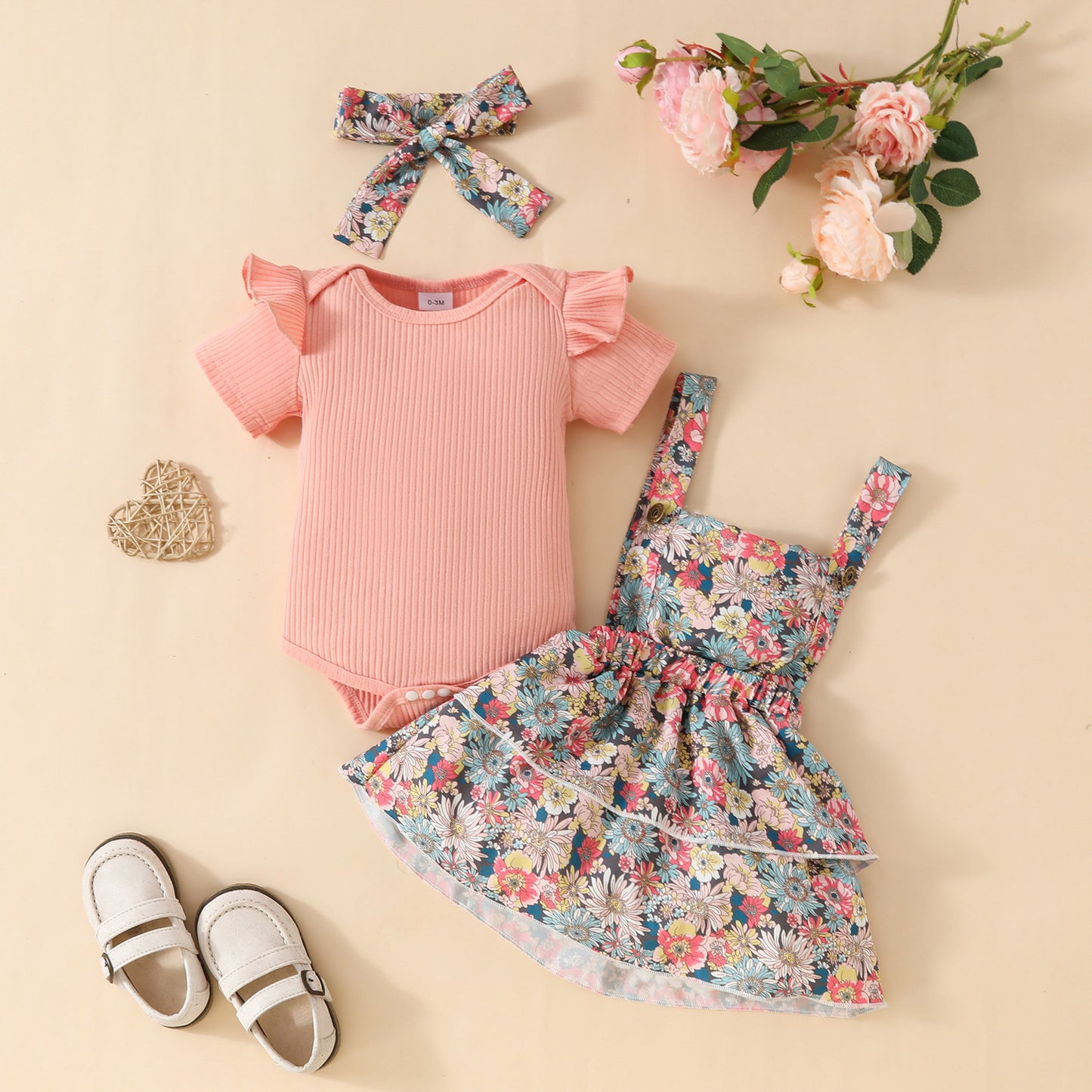 Newborn Triangle Romper Dress